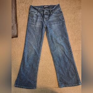 Blue Spice Girls Flare Jeans - Classic Blue